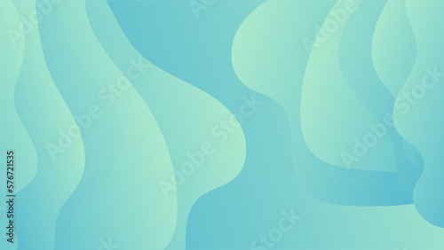 Abstract blue background and curve shape, background with copy space for design, vector.