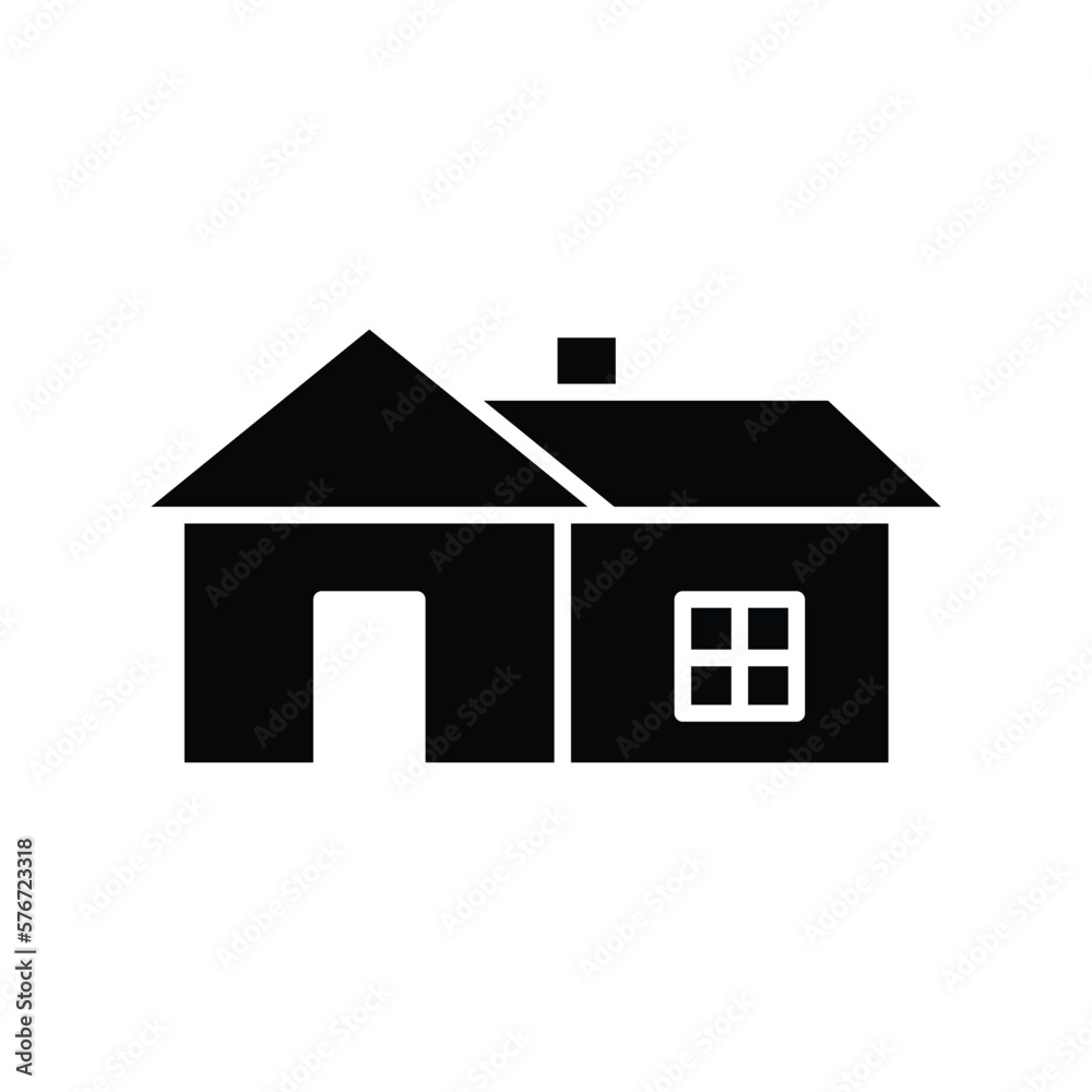 house - home icon vector design template in white background house - home icon vector design template in white background