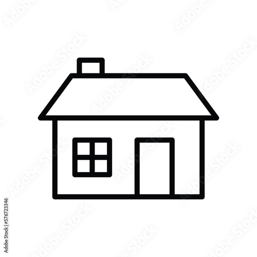 house - home icon vector design template in white background
