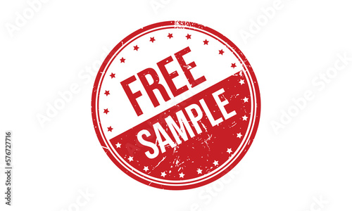 Free Sample Rubber Stamp Seal Vector