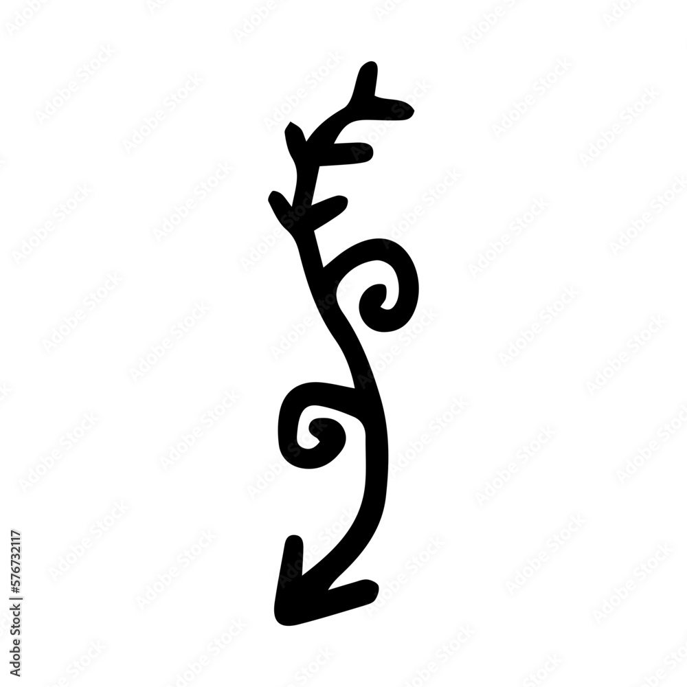 floral arrow element
floral arrow element