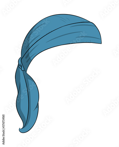 Blue Durag Style Gangster Hip hop Head Wear