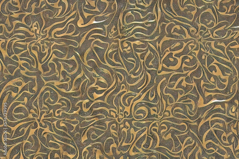 Abstract Antique Frame with Islamic Art. Abstract Antique Frame with Islamic Art.