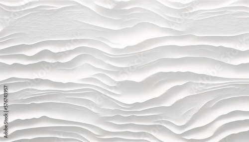 Abstract white background - Abstract White and Grey Surface Background with Subtle Waves - ai generated © Ruslan