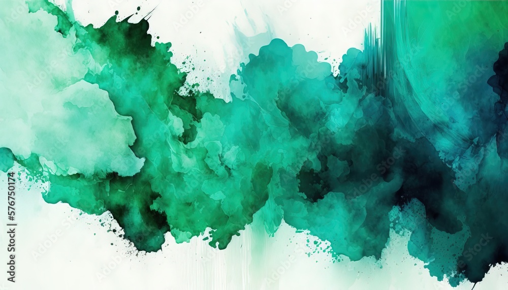 abstract water color art explosion with vibrant colors created with generative ai technology

