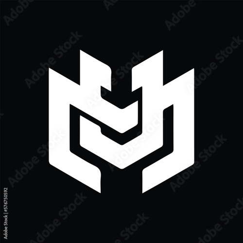 MU UM Logo Design, Creative Minimal Letter UM MU Monogram