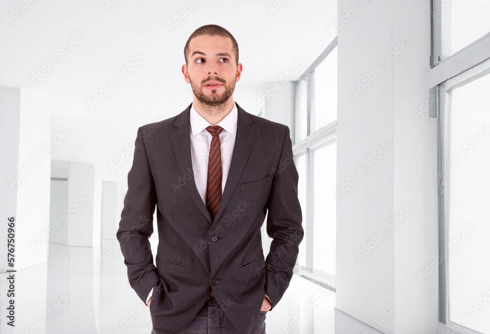 business man portrait at the office business man portrait at the office