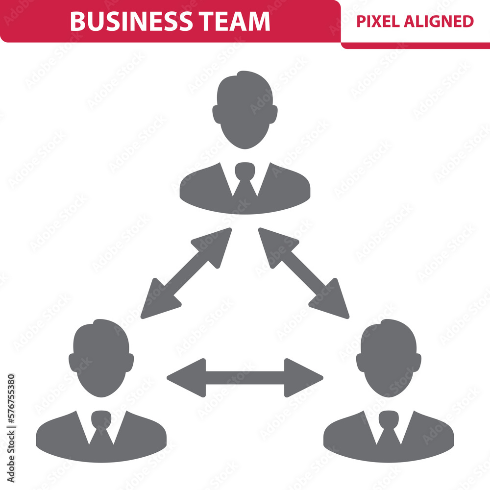 Business Team Icon. Businessman, Boss, Politician Business Team Icon. Businessman, Boss, Politician