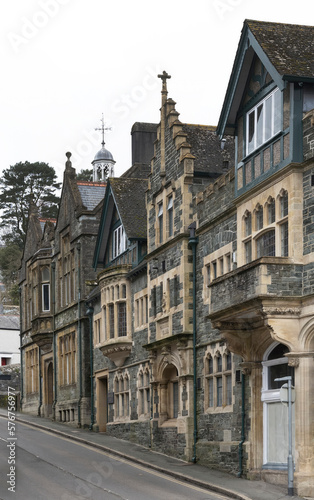 Grand old buildings in Tavistock Devon