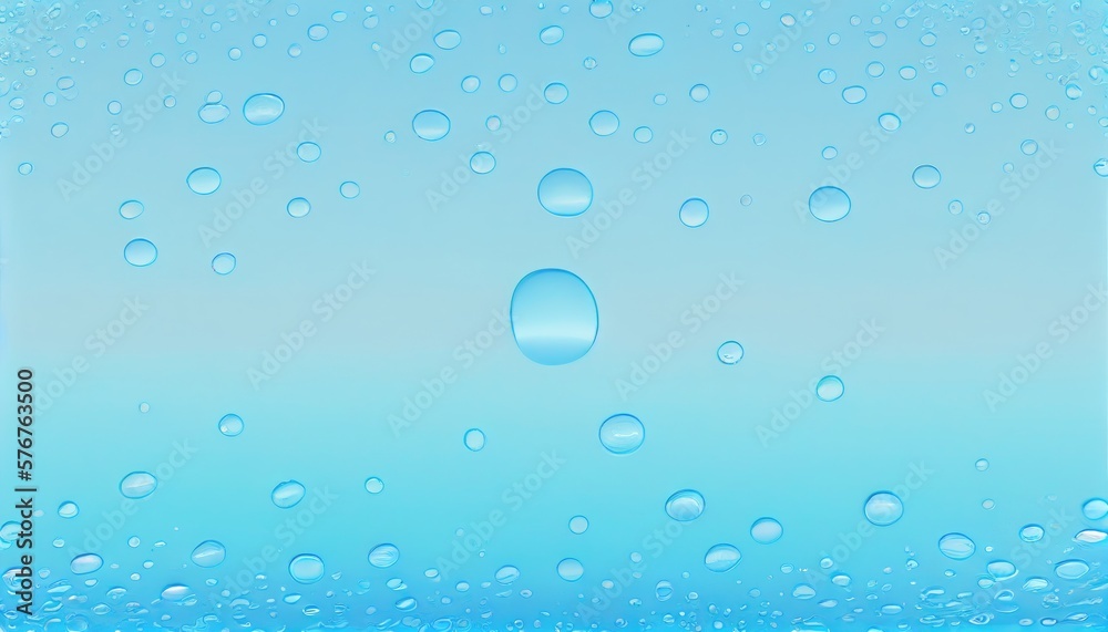 Blue water background. generative Ai