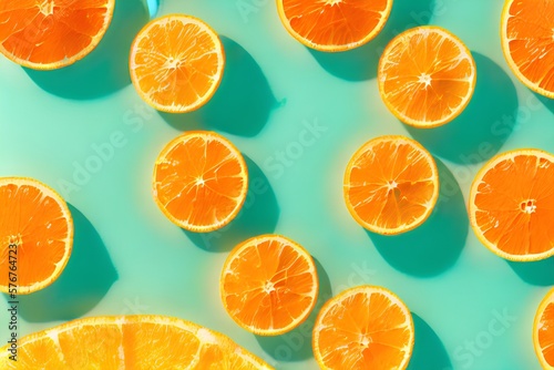 citrus background - generative ai