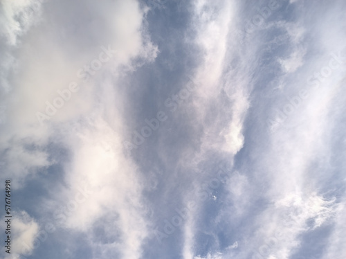 Abstract vertical clouds