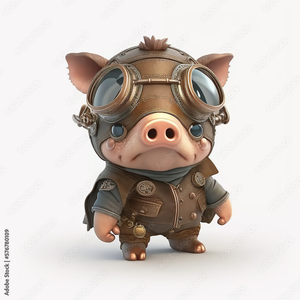 Steampunk Pig