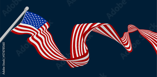 An American flag design for...