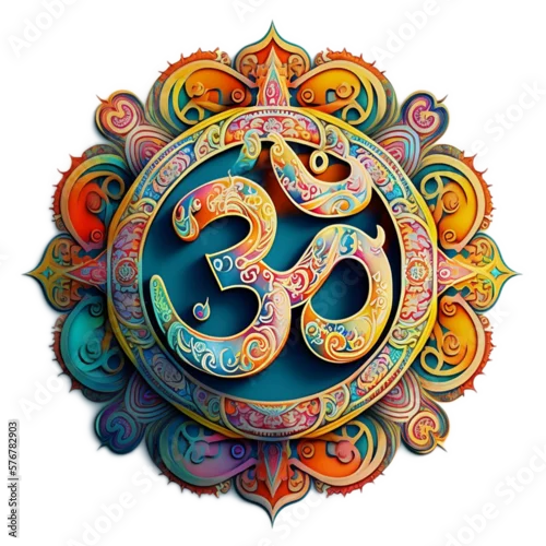 Fototapeta na wymiar Psy Aum 
