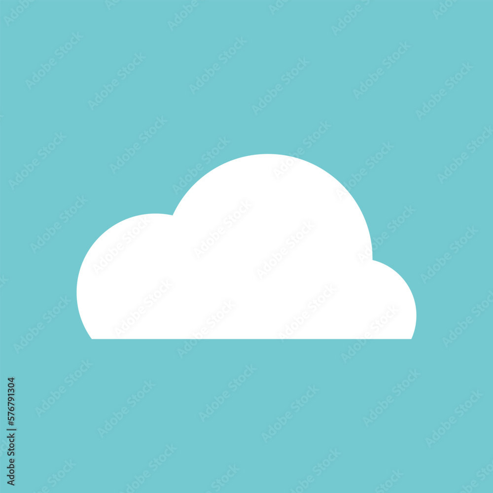 Clouds icon. Sky. Set. Vector illustration. Clouds icon. Sky. Set. Vector illustration.