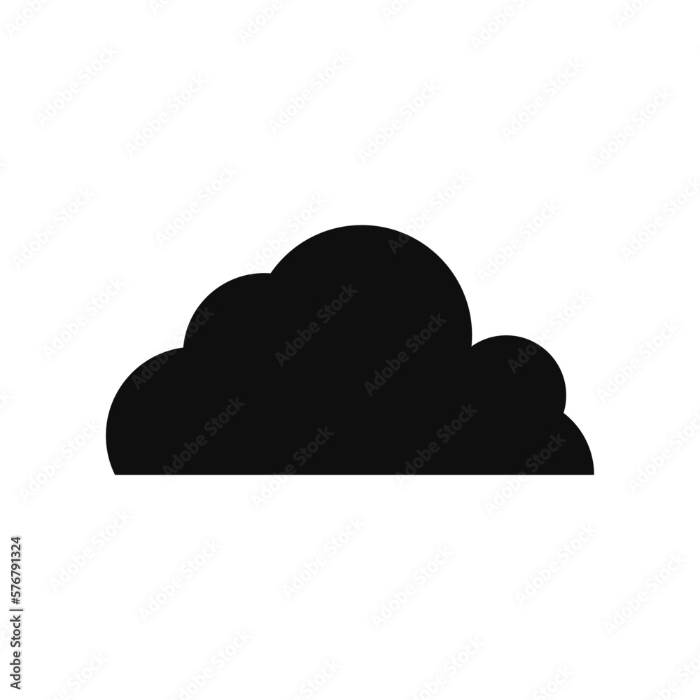 Clouds icon. Sky. Set. Vector illustration. Clouds icon. Sky. Set. Vector illustration.