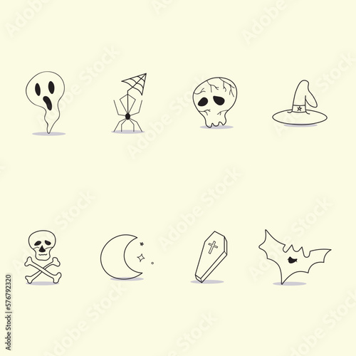  Halloween Vectors