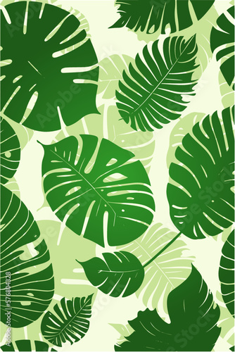 plant and leaf pattern.
