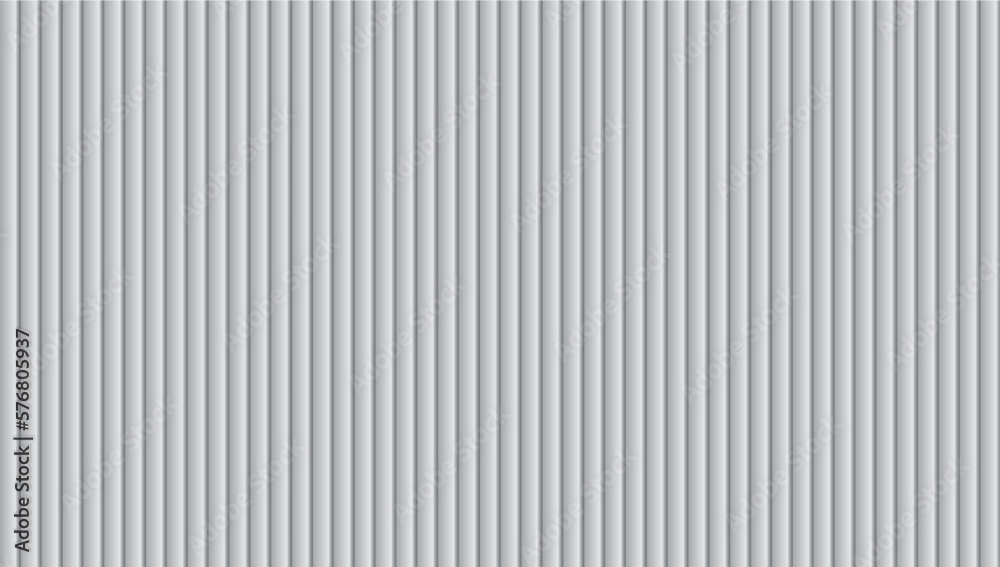 White abstract background. Grey Vertical Lines repeated light grey stripes. Light Grey Vertical Stripes Pattern 3d effect White abstract background. Grey Vertical Lines repeated light grey stripes. Light Grey Vertical Stripes Pattern 3d effect
