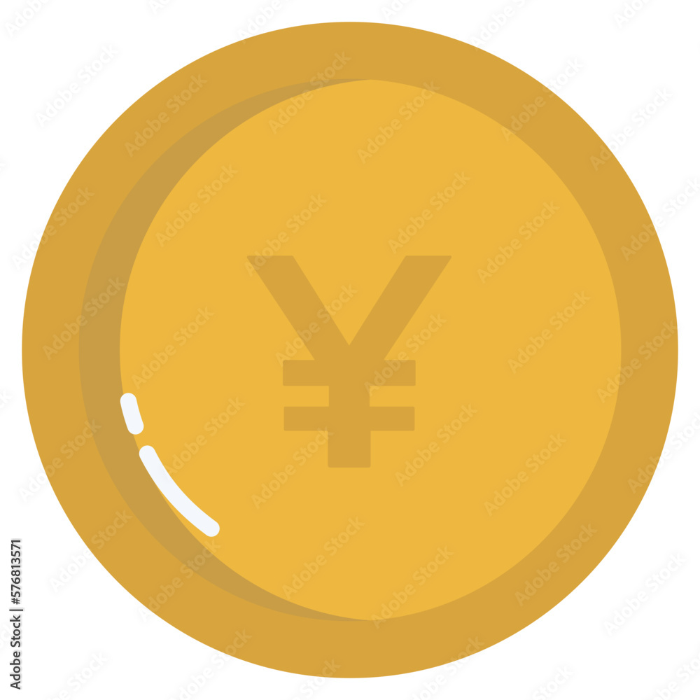 Fototapeta premium Yen Curency icon