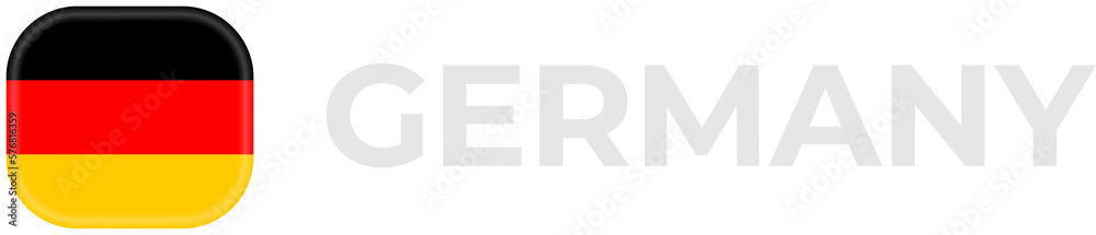 Naklejka premium germany flag football 2024 tournament euro, european 