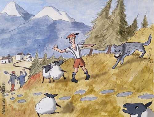The Boy Who Cried Wolf photo