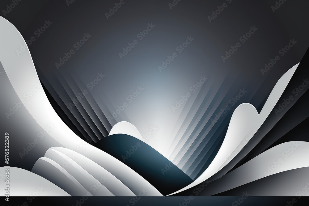 Abstract background vector. Generative AI