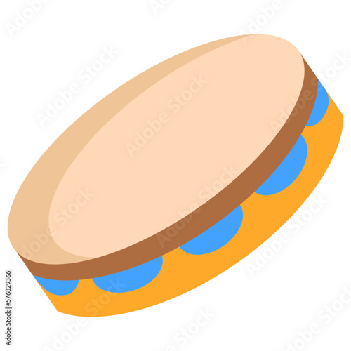 Tambourine icon