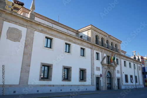 Customs building in the city of Algeciras. Algeciras, Cadiz, Andalucia, Spain 11/06/2022