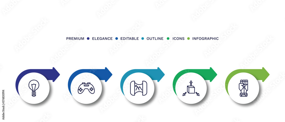 set of thin line icons. outline icons with infographic template. linear icons such as set of thin line icons. outline icons with infographic template. linear icons such as