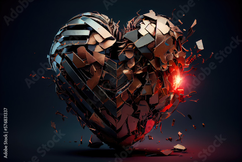 iron heart, stone heart the concept of a strong