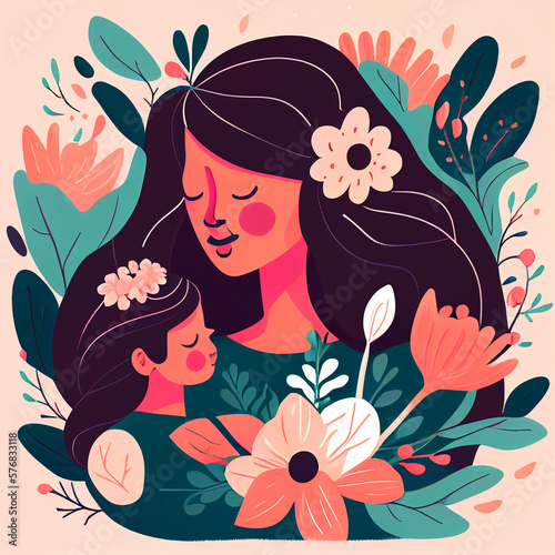 Mother s Day lovely Illustrations
