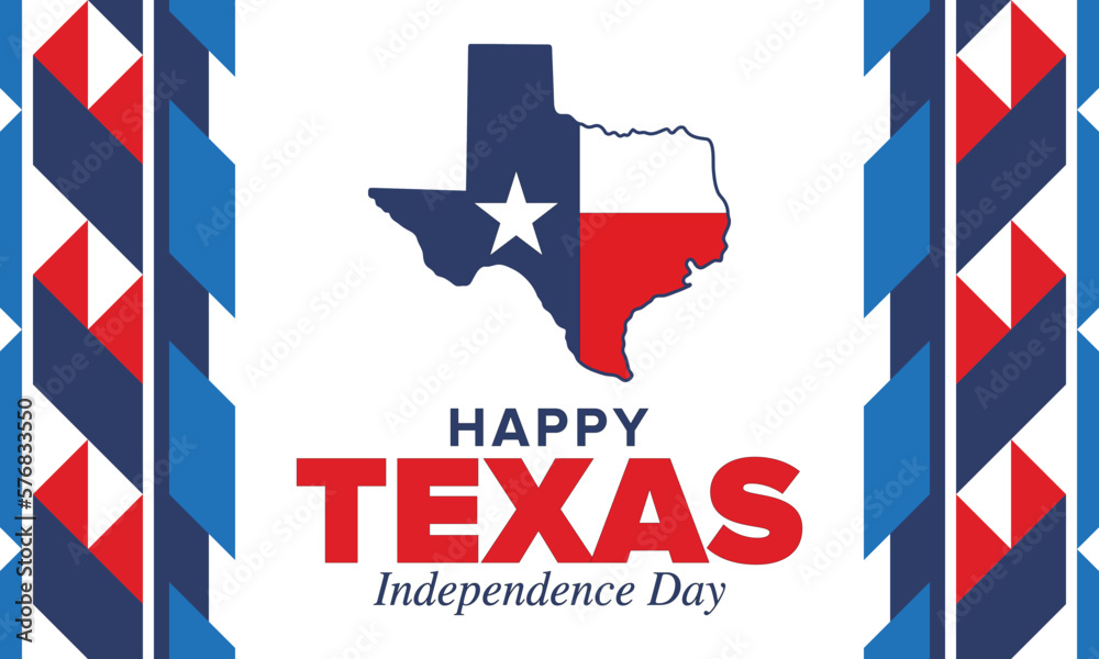 Texas Independence Day. Freedom holiday in Unites States, celebrated annual in March. Lone star flag. Texas flag. Patriotic sign and elements. Poster, card, banner and background. Vector illustration Texas Independence Day. Freedom holiday in Unites States, celebrated annual in March. Lone star flag. Texas flag. Patriotic sign and elements. Poster, card, banner and background. Vector illustration