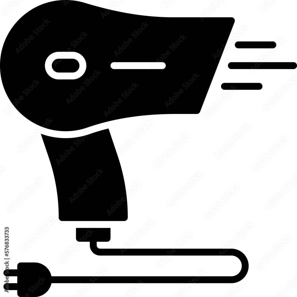 hair dryer icon