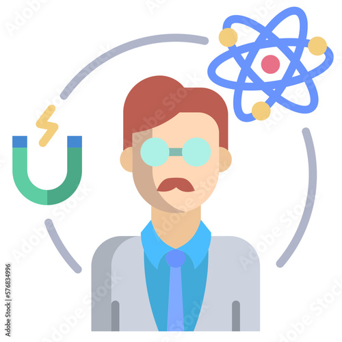 Physicist icon