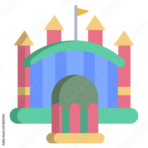 bouncy castle icon