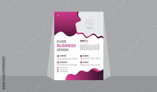 professional corporate business flyer design vector file 