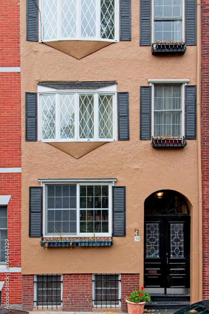 Building windows in Boston Massachusetts