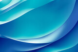 abstract curved line background in blue gradient color