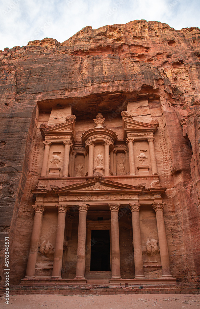 Petra, Jordan. The Ancient Wonder of the World Treasury Petra, Jordan. The Ancient Wonder of the World Treasury