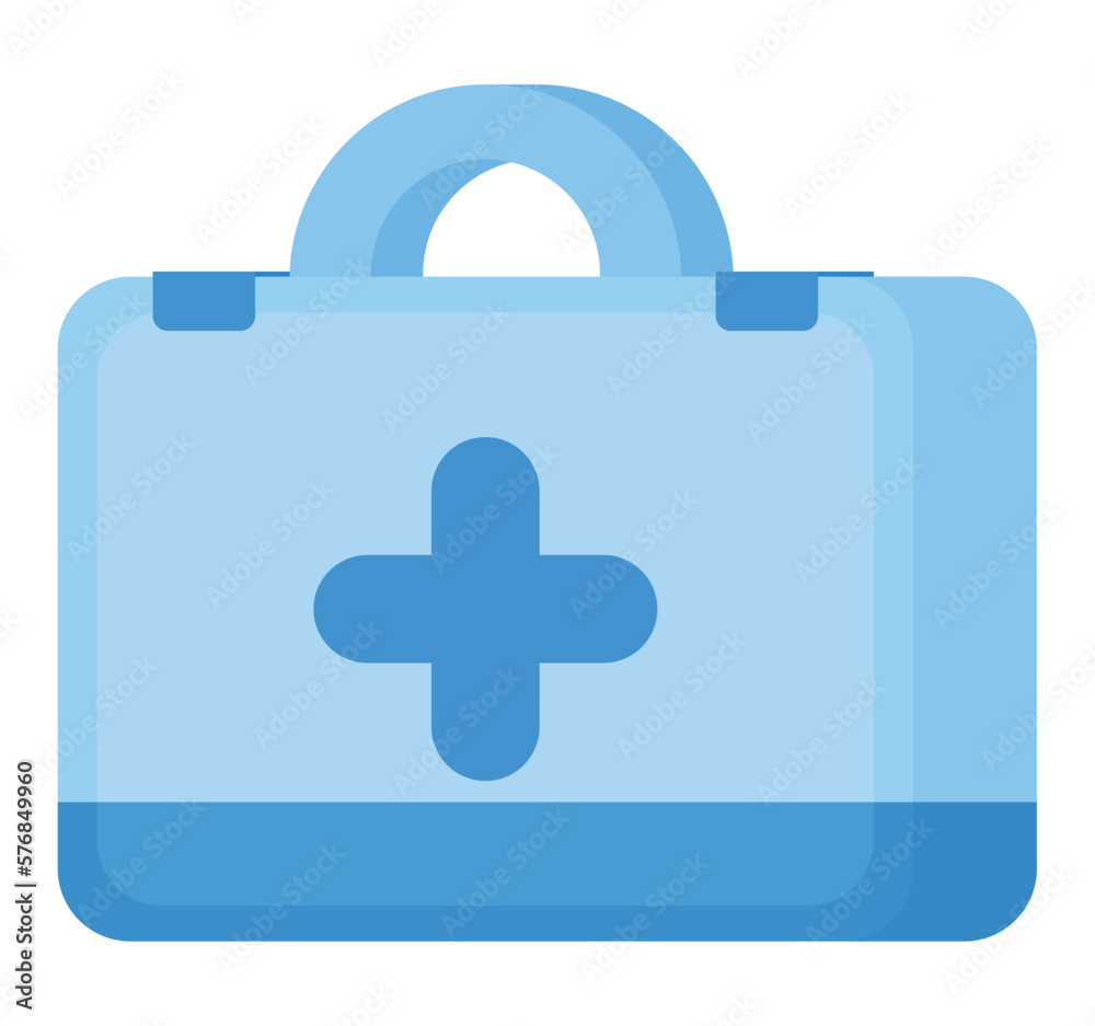 blue first aid kit blue first aid kit