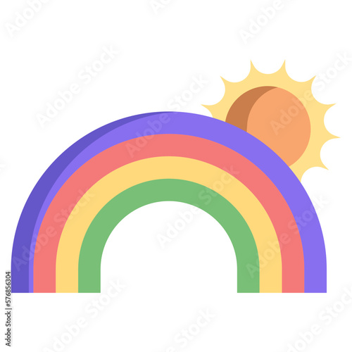 Rainbow icon