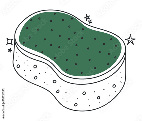 green sponge design