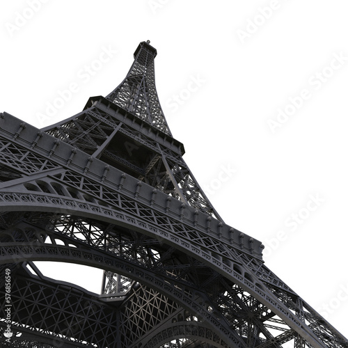 eiffel tower city  3D