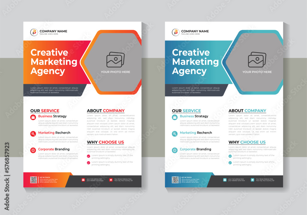 Creative corporate business flyer brochure template design, abstract business flyer, vector template brochure design cover, annual report, poster, and booklet.