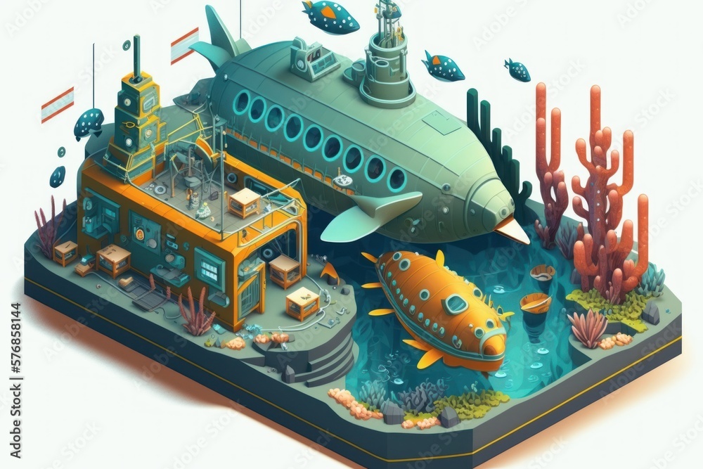 Immerse Yourself in a DeepSea Adventure Build a 3D Isometric