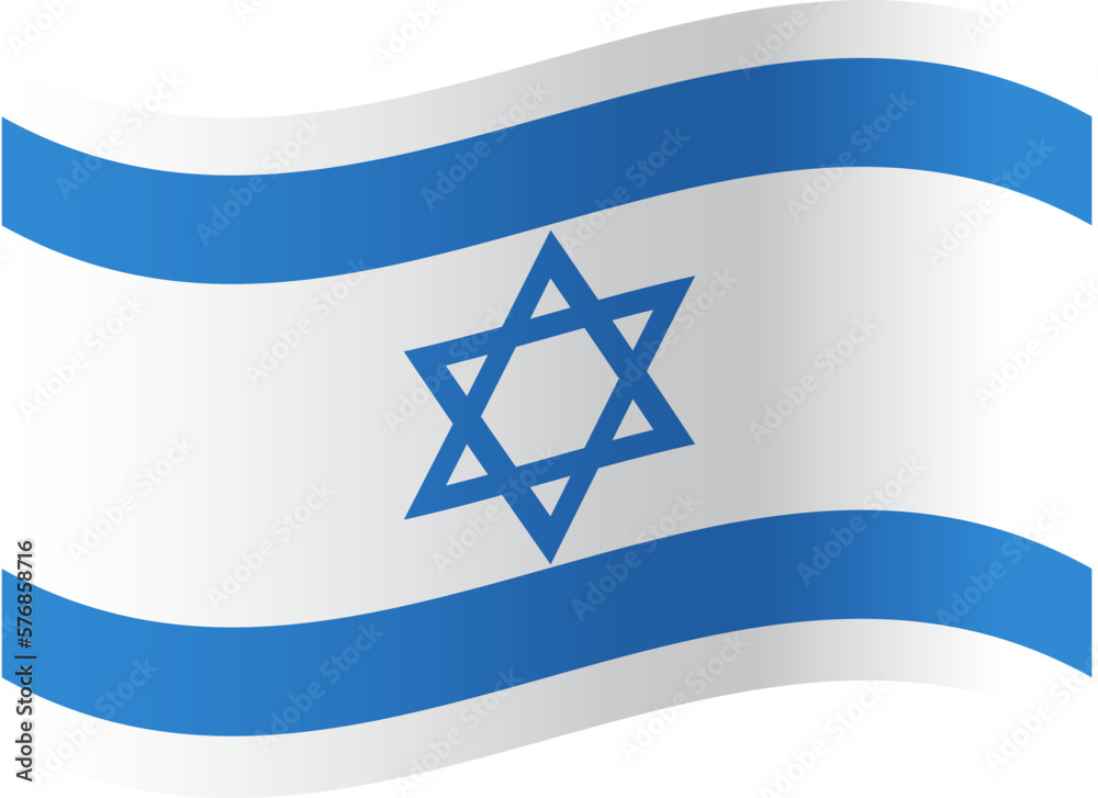 Flag of Israel. Vector image in EPS version 10 format. Flag of Israel. Vector image in EPS version 10 format.