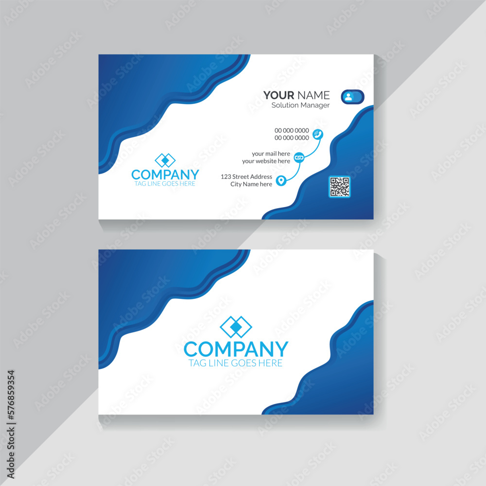 Modern Medical and health Business Card Design Template