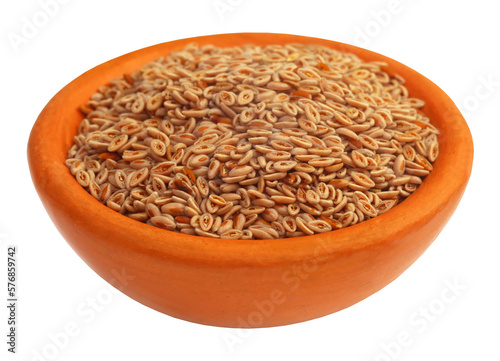 Medicinal Isabgol or psyllium husks photo